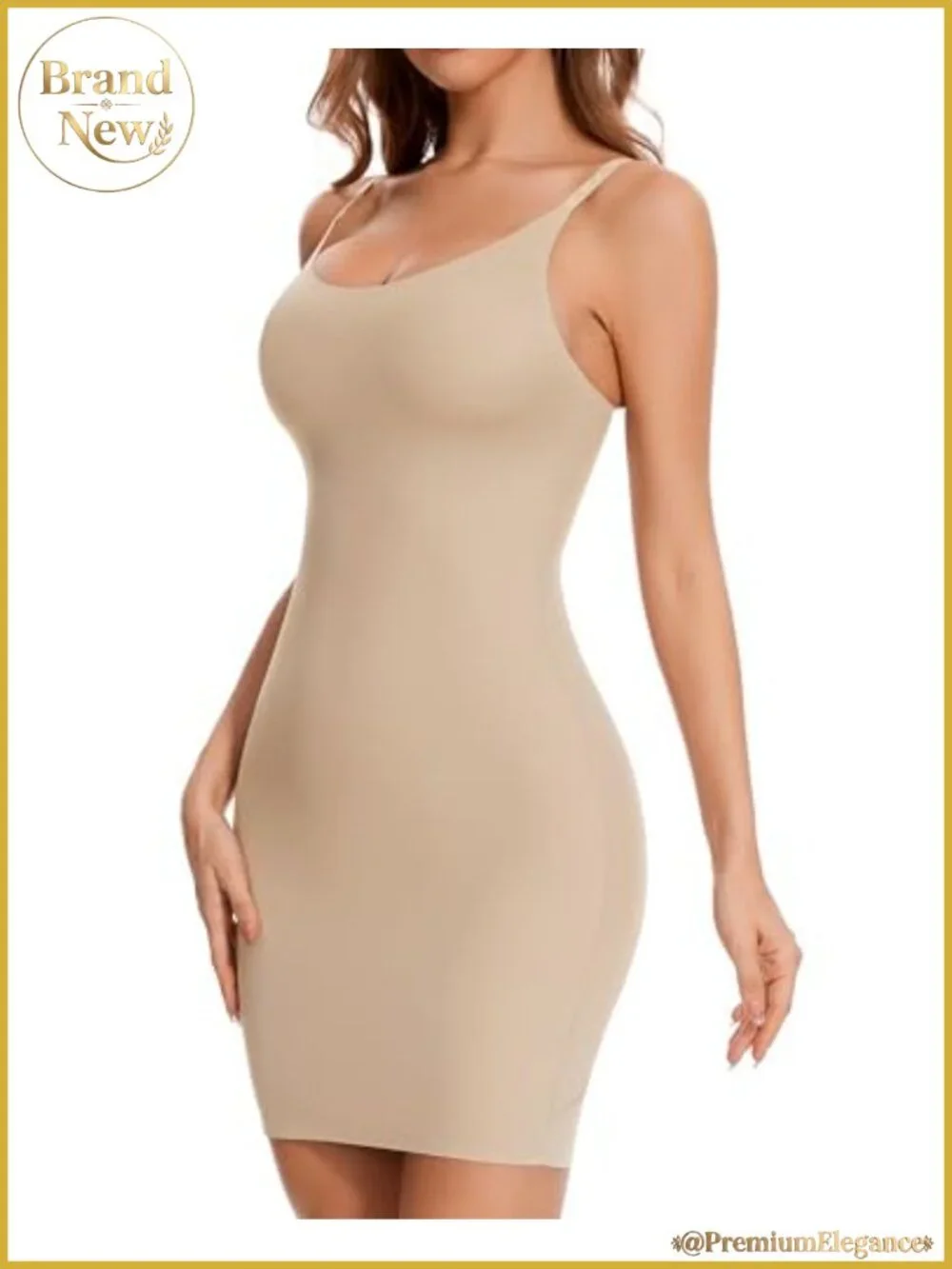 Shapewear Slip Dress for Women Tummy Control Full Slip